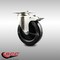 Service Caster 5 Inch 316SS Soft Rubber Wheel Swivel Top Plate Caster with Total Lock Brake SCC SCC-SS316TTL20S514-SRS - alternate 2